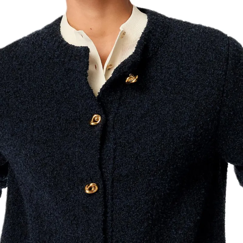 Bottega Veneta Long Sleeved Knitted Cardigan-4