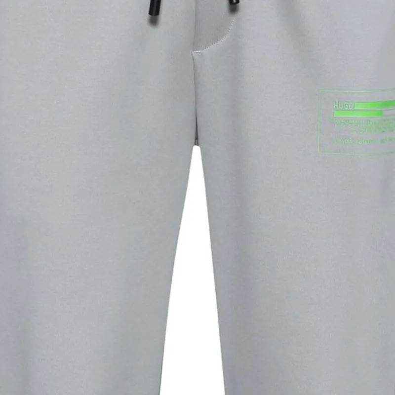 HUGO BOSS Knitted Sweatpants Men Gray-5