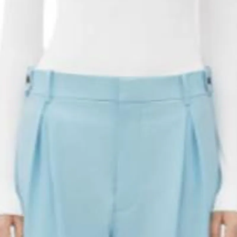 Bottega Veneta Lightweight Twill Tapered Trousers-7