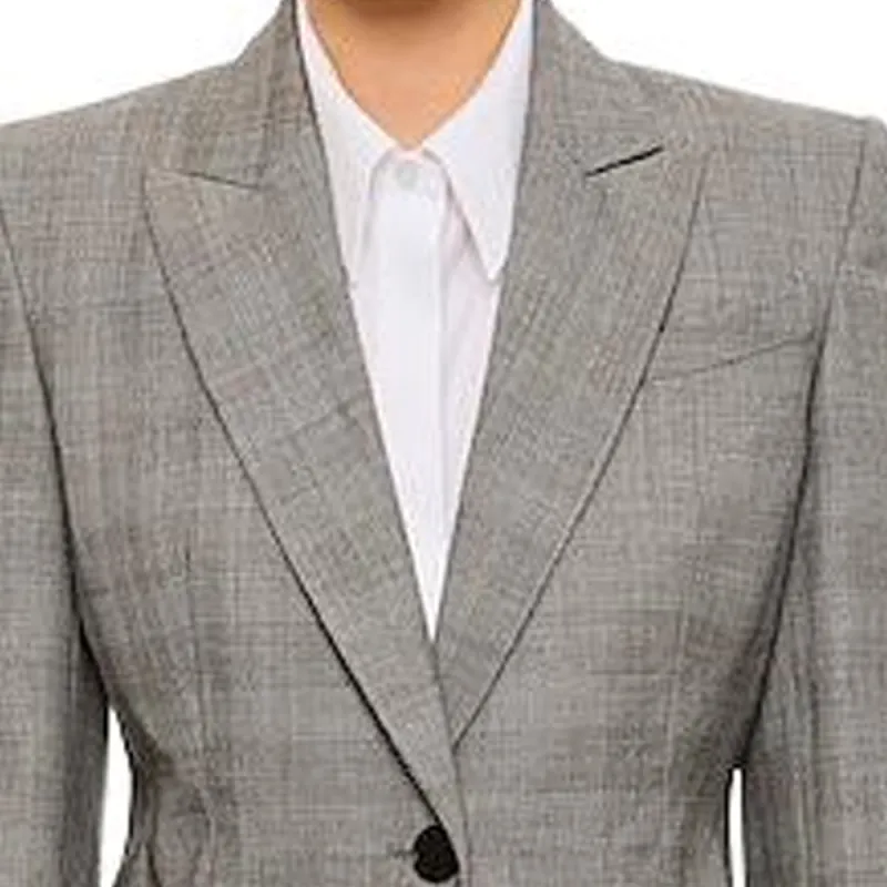 Alexander McQueen Prince Of Wales Single-breasted Blazer-5