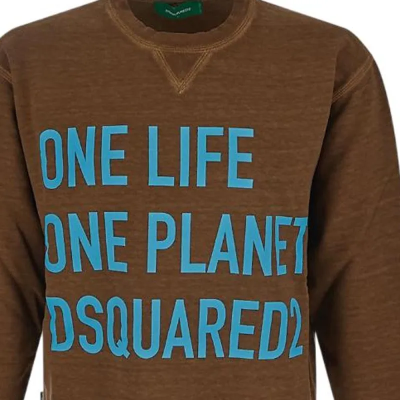 DSQUARED 2 Logo Printed Sweatershirt-6