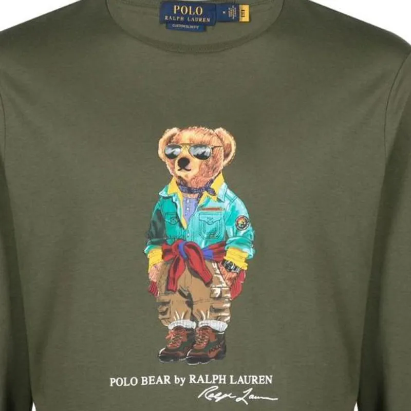 Polo Ralph Lauren T Shirts Men Green-5