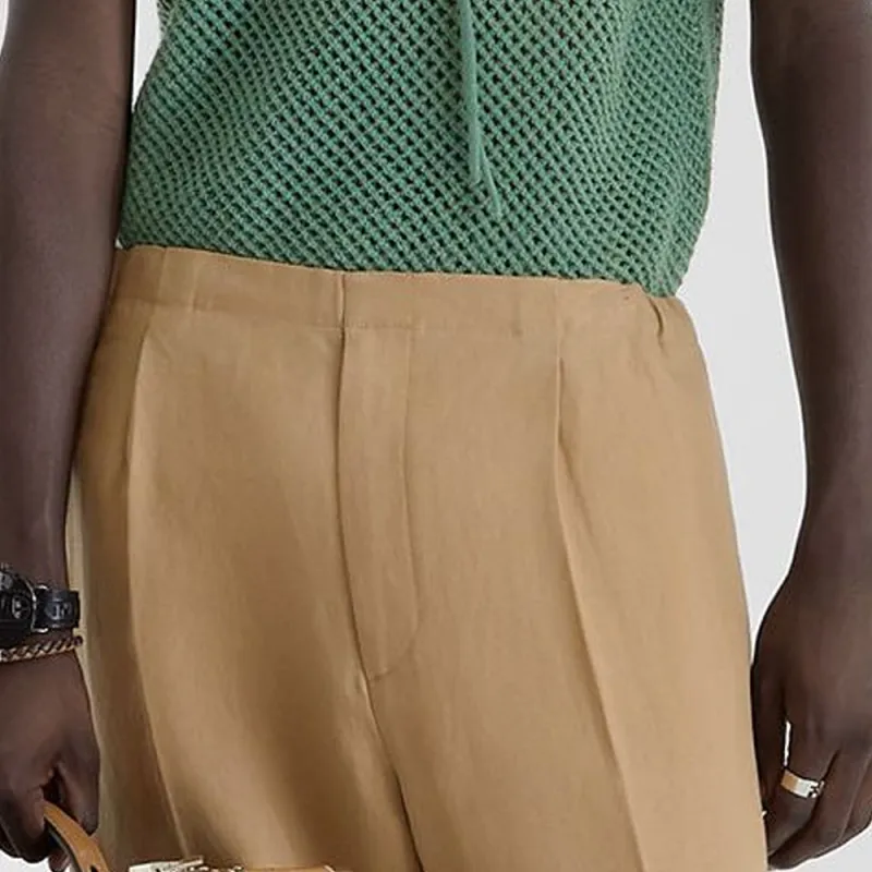 FENDI Straight Leg Tailored Trousers-4