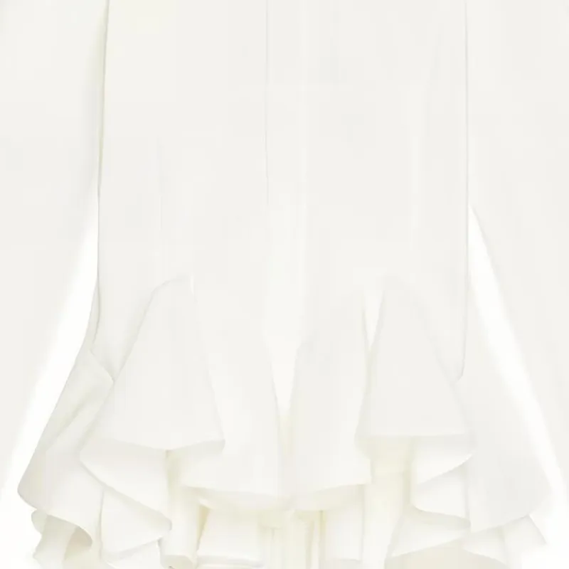 Givenchy Flounces Poplin Shirt-6