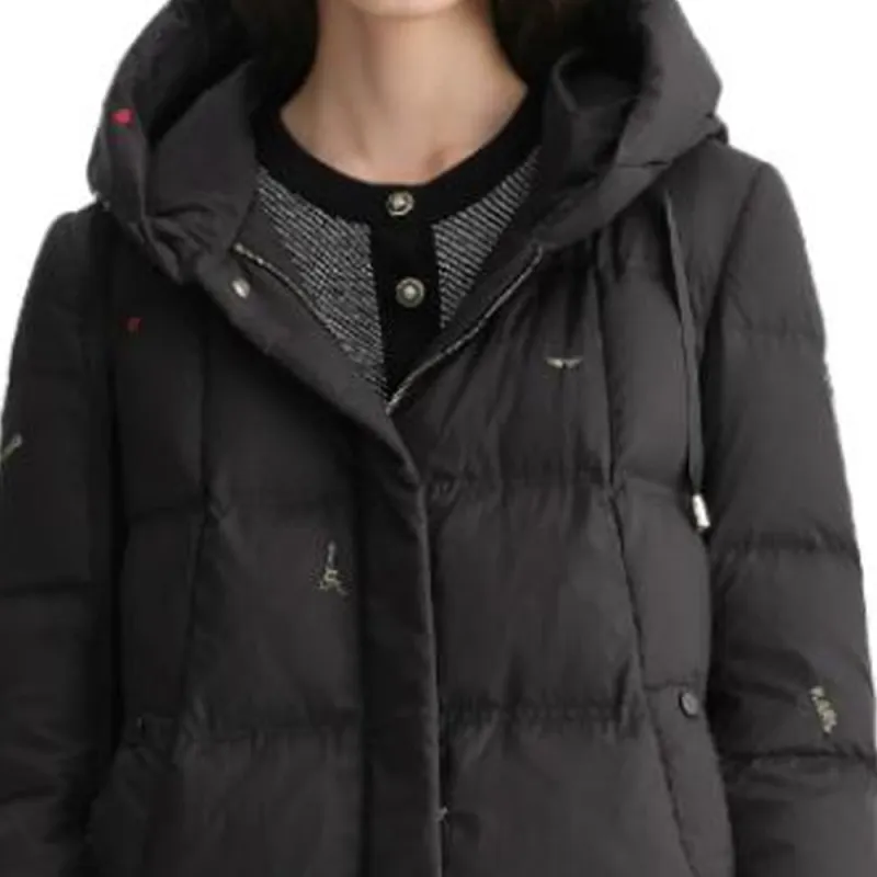 KARL LAGERFELD FW23 Down Jacket Women's Black-5