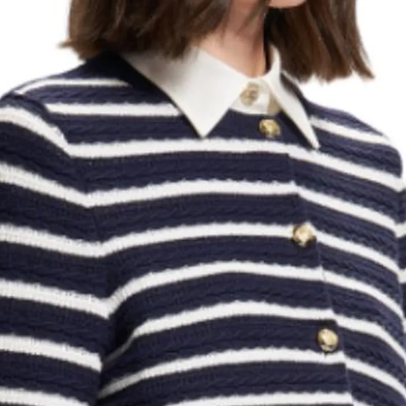 KARL LAGERFELD SS25 Knitwear Women's Black White-5
