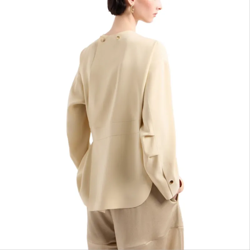 GIORGIO ARMANI Blouson In Technical Cady-4