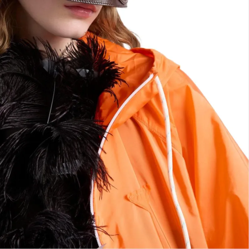 PRADA Re Nylon Rain Jacket-4