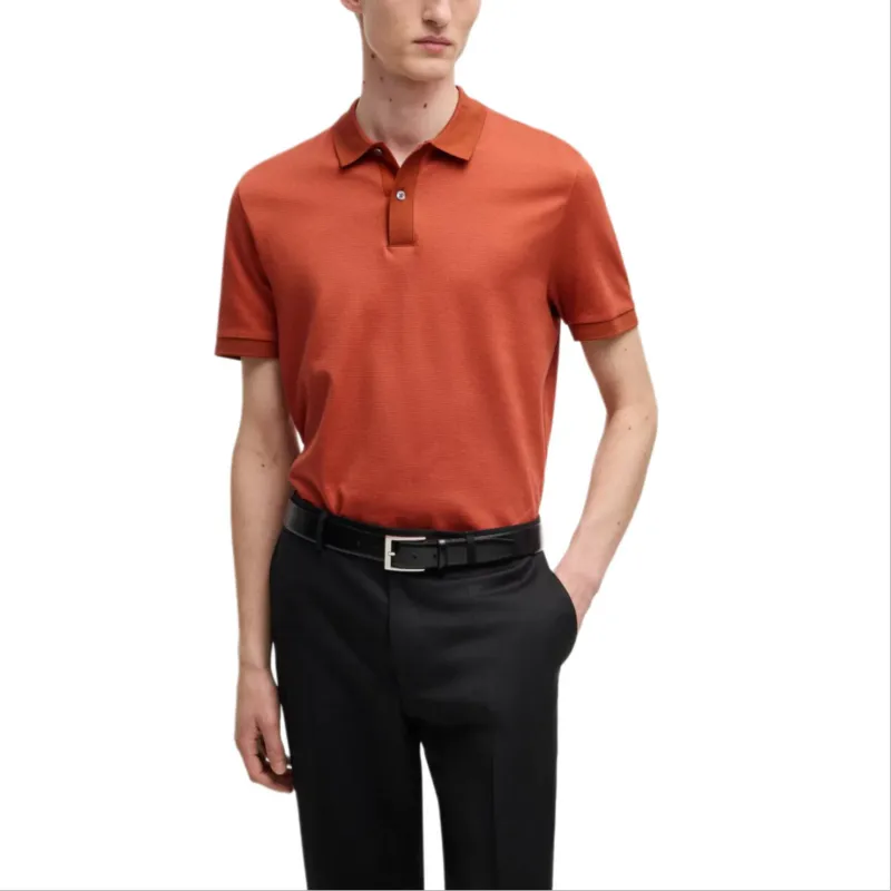 HUGO BOSS Polo Shirt Men's Orange-1