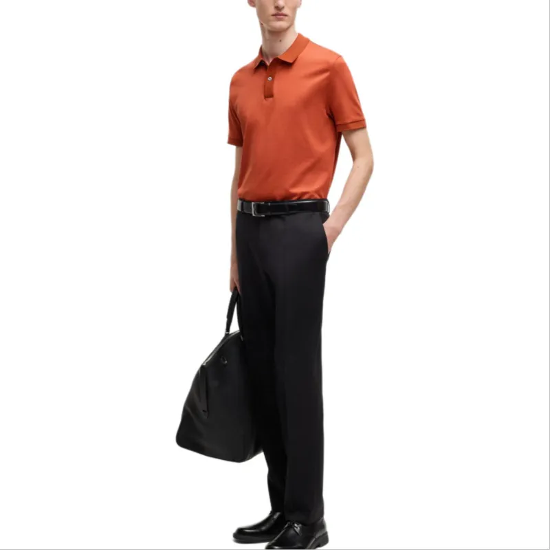 HUGO BOSS Polo Shirt Men's Orange-3