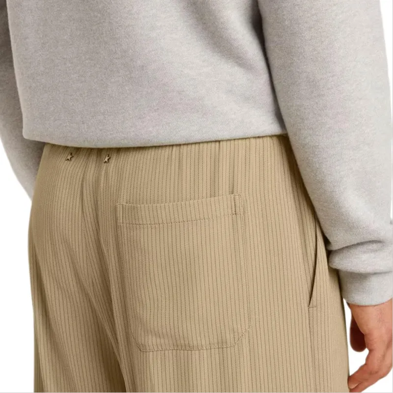 Golden Goose Straight Leg Pleated Trousers-5