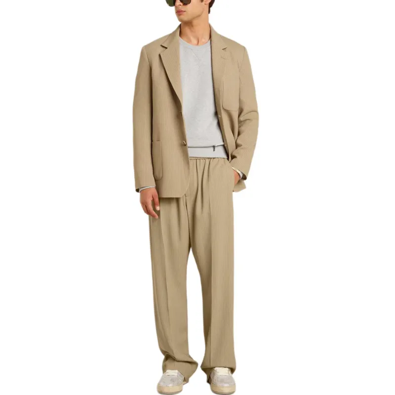 Golden Goose Straight Leg Pleated Trousers-2