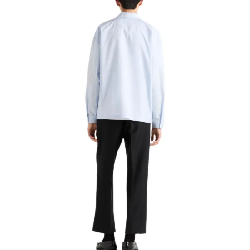 PRADA Cotton Zip up Shirt-2