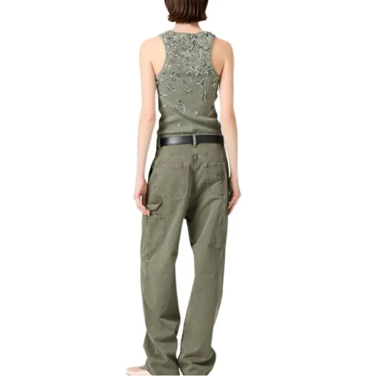 MIU MIU Knitwear Women's Olive Green-2