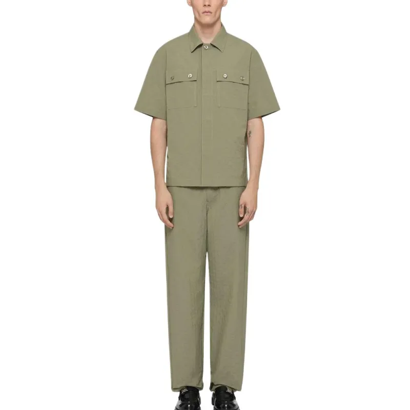 Givenchy SS25 Cargo Pants Men's Green-1