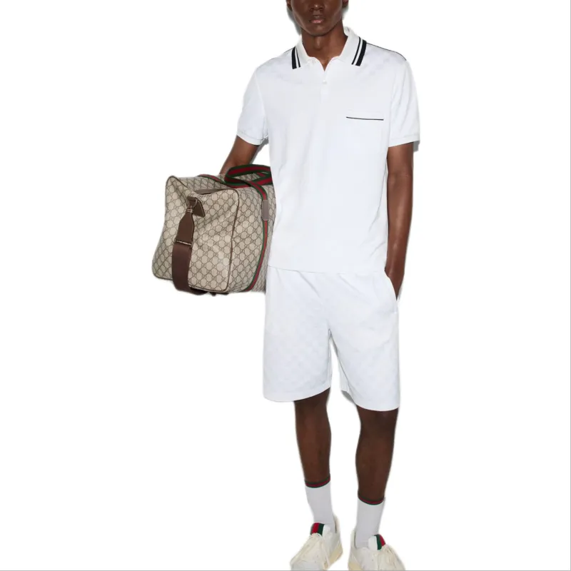 GUCCI SS25 Casual Shorts Men's White-1