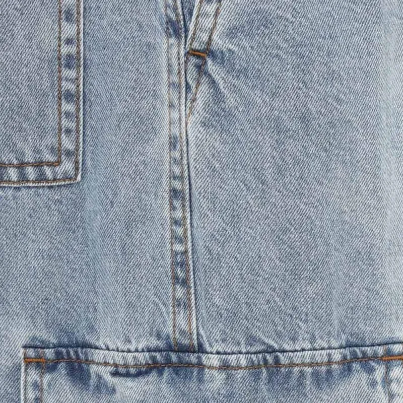 Zimmermann SS25 Denim Long Skirt Women's Blue-7