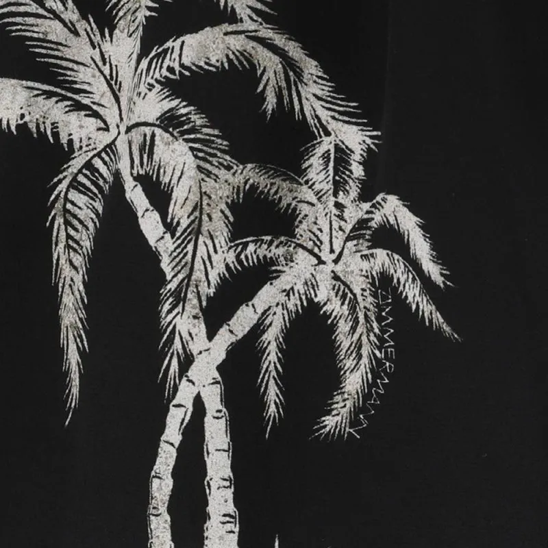 Zimmermann Palm Tree print Skirt-6