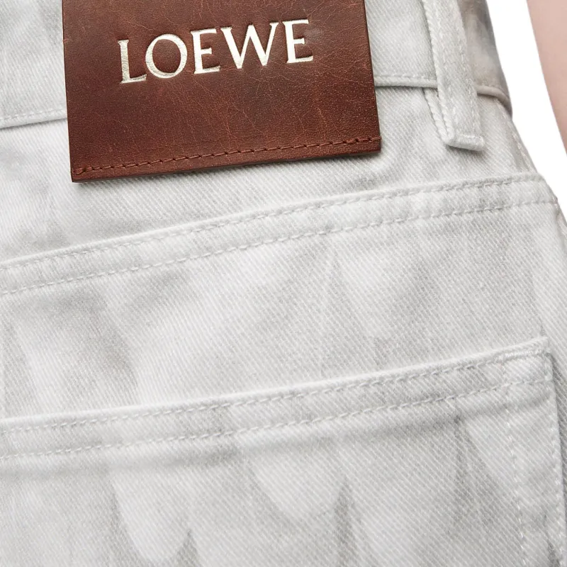 LOEWE Jeans Women's White-4