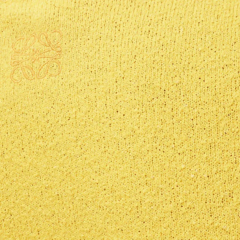 LOEWE Short Sleeve Sweater 'Yellow'-4