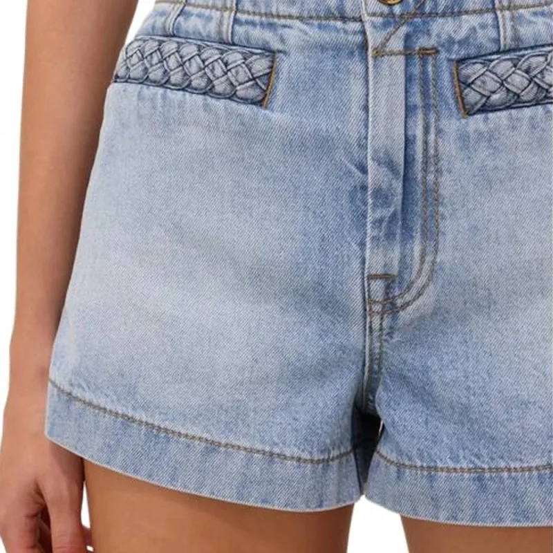 Zimmermann Lucky Denim Shorts-4