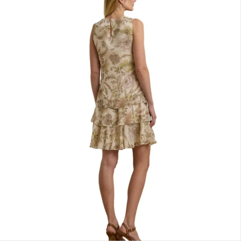 LAUREN RALPH LAUREN Sleeveless Dress Women's Multicolor-2