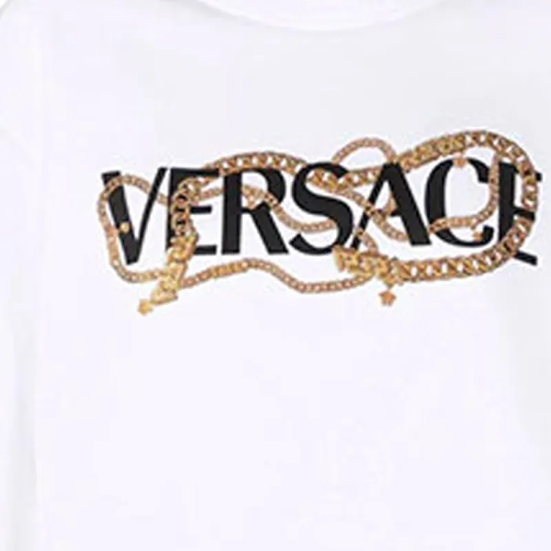 VERSACE Sweatshirts Women's White-5