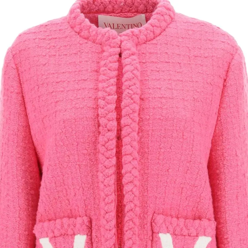 Valentino SS22 Jacket Women's Pink-5