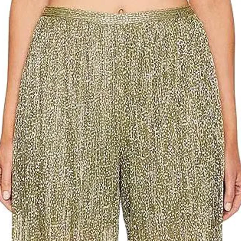 SABINA MUSAYEV Casual Pants Women's Olive Green-4
