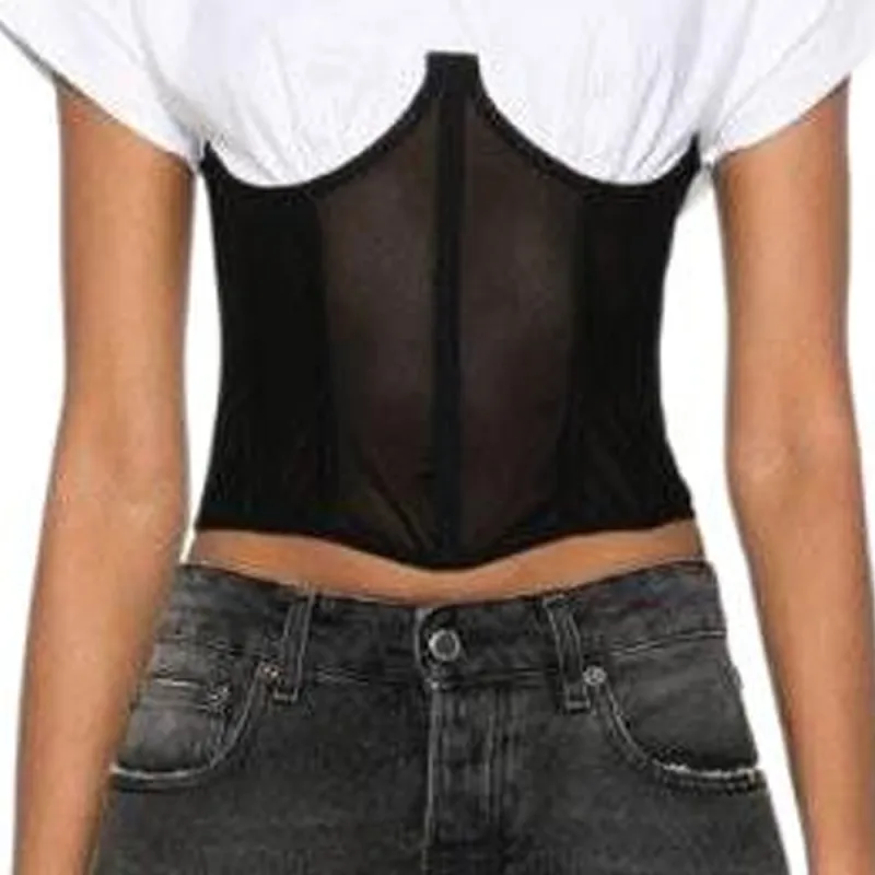 VERSACE JEANS COUTURE SS24 Regular T Shirt Women's White-5