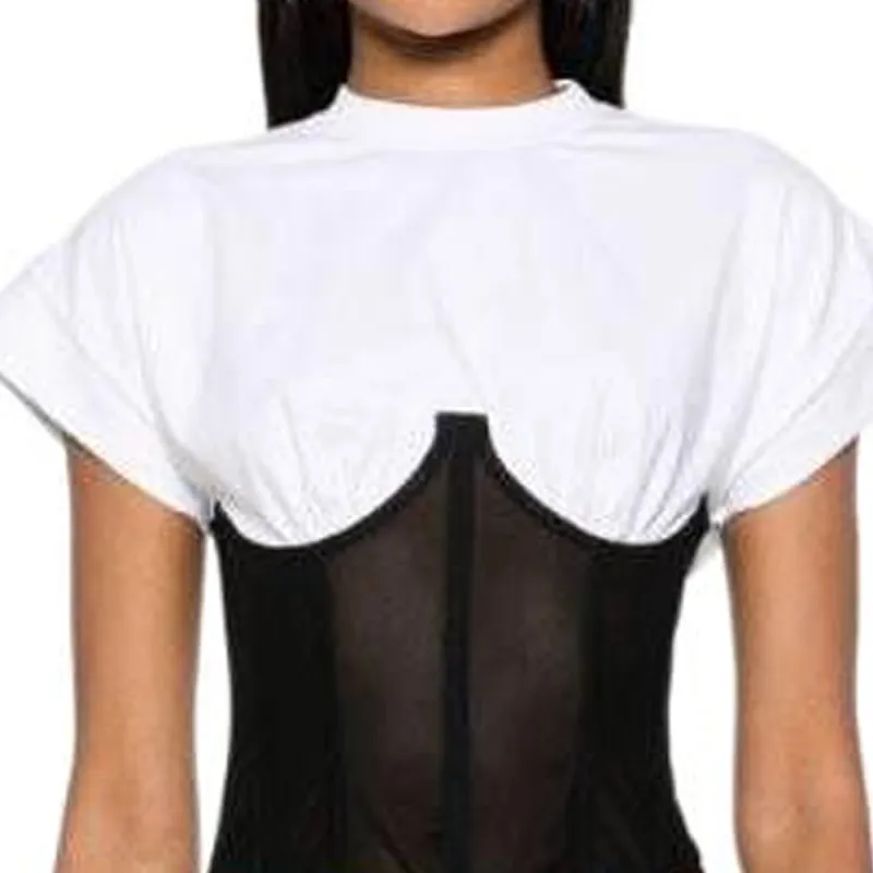 VERSACE JEANS COUTURE SS24 Regular T Shirt Women's White-6