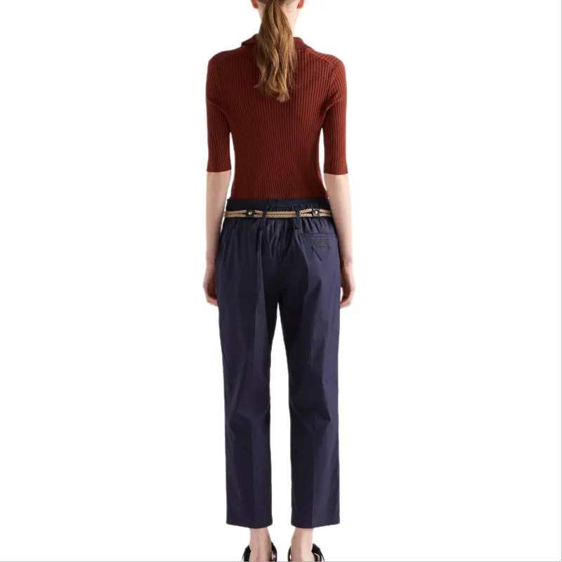 PRADA Casual Pants Women's Blue-2