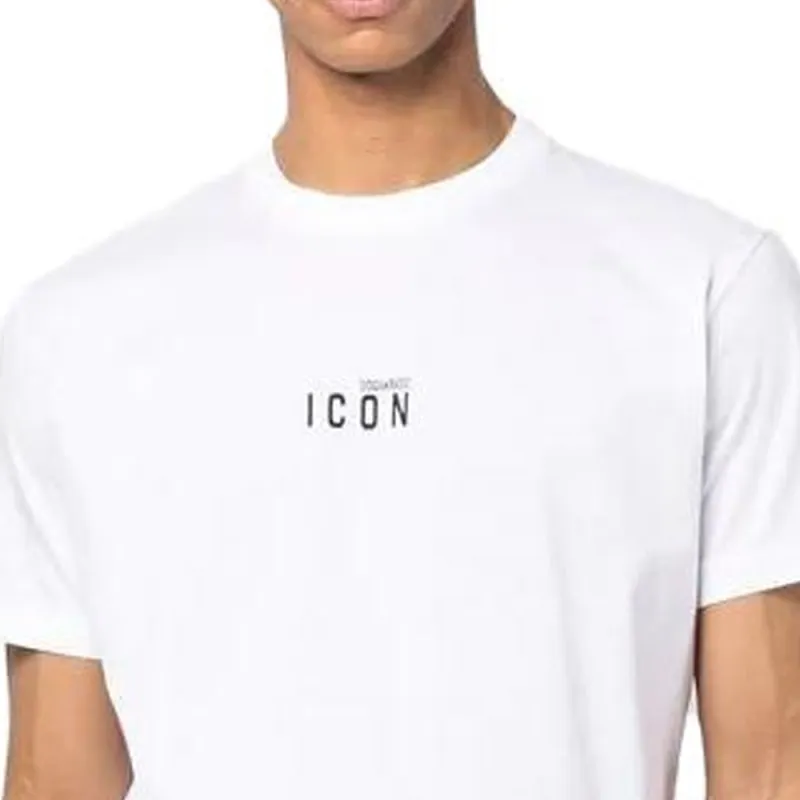 DSQUARED 2 Mini Icon print Boxy T shirt-5