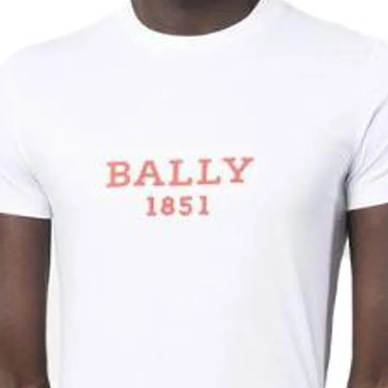 BALLY T Shirts Men White-7