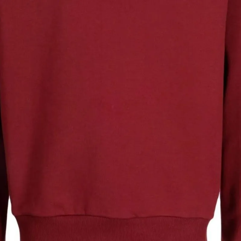 BALMAIN Flocked logo Cotton Raglan Sweatshirt-1