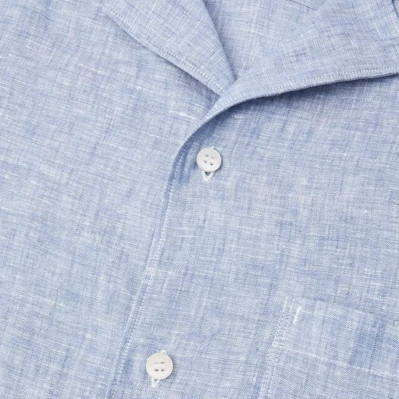 Loro Piana Shirts Men Blue-4