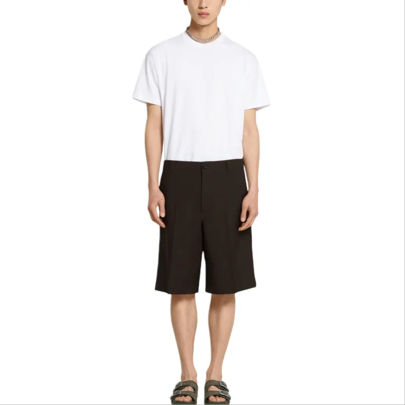 GUCCI FW25 Casual Shorts Men's Brown-1