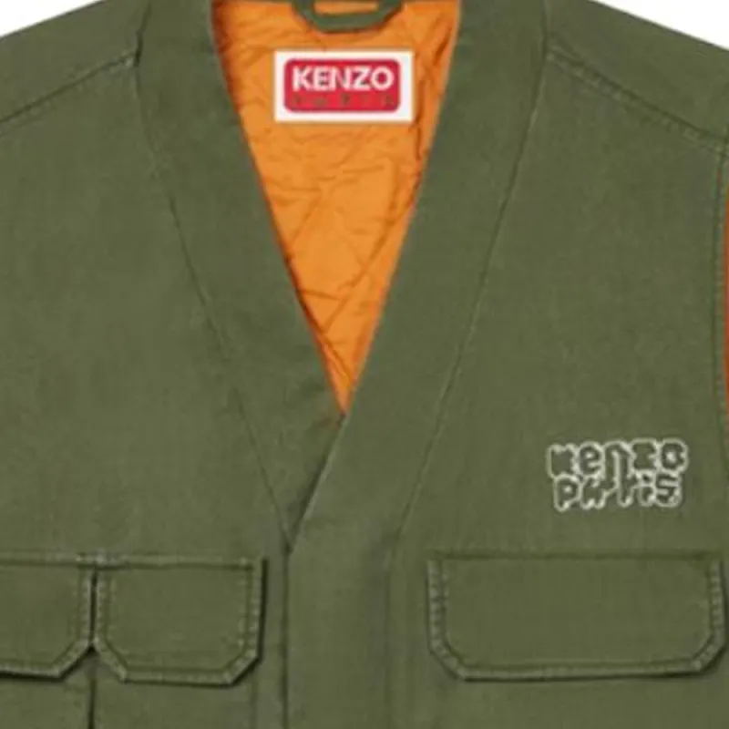 KENZO Vests Men Green-2