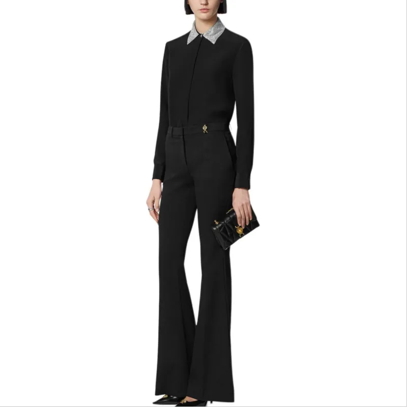 VERSACE Shirts Women's Black-1