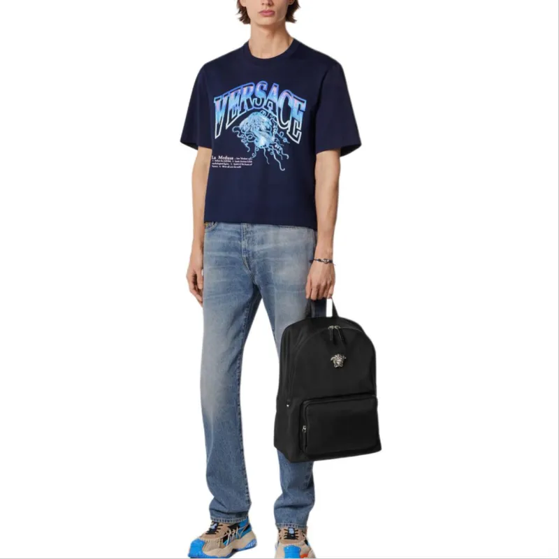 VERSACE T Shirts Men Blue-1
