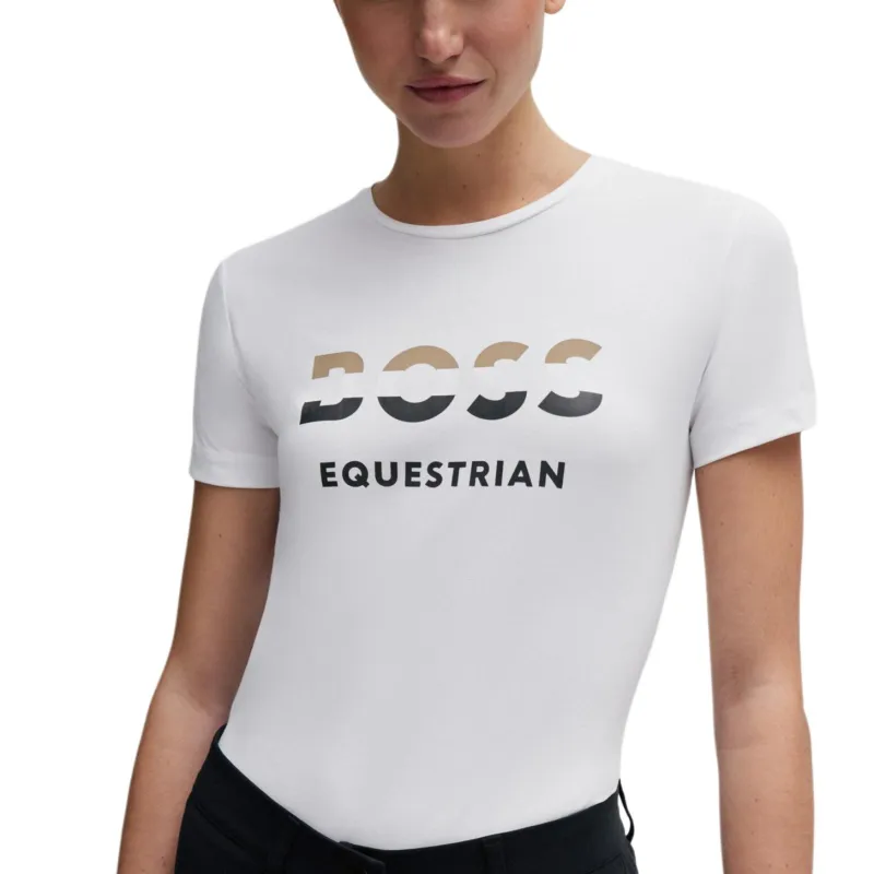 HUGO BOSS Regular T Shirt Women's White-2