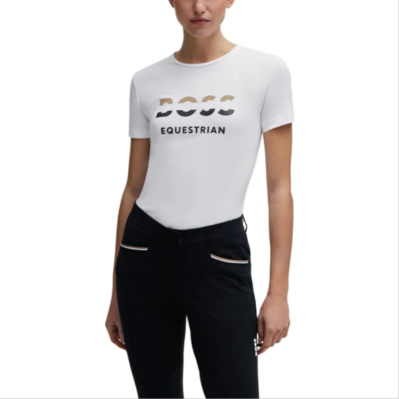 HUGO BOSS Regular T Shirt Women's White-1