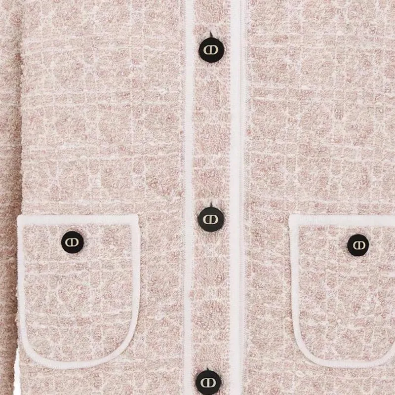 DIOR SS25 Jackets & Coats Women's Peach Blossom Pink-3