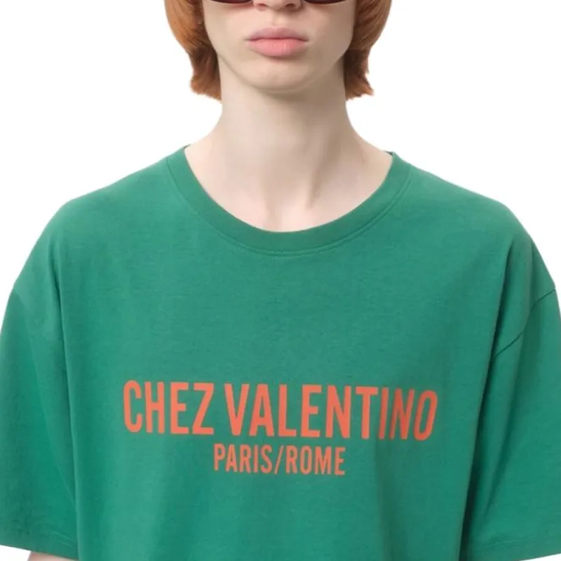 Valentino SS25 T Shirt Men's Green-6