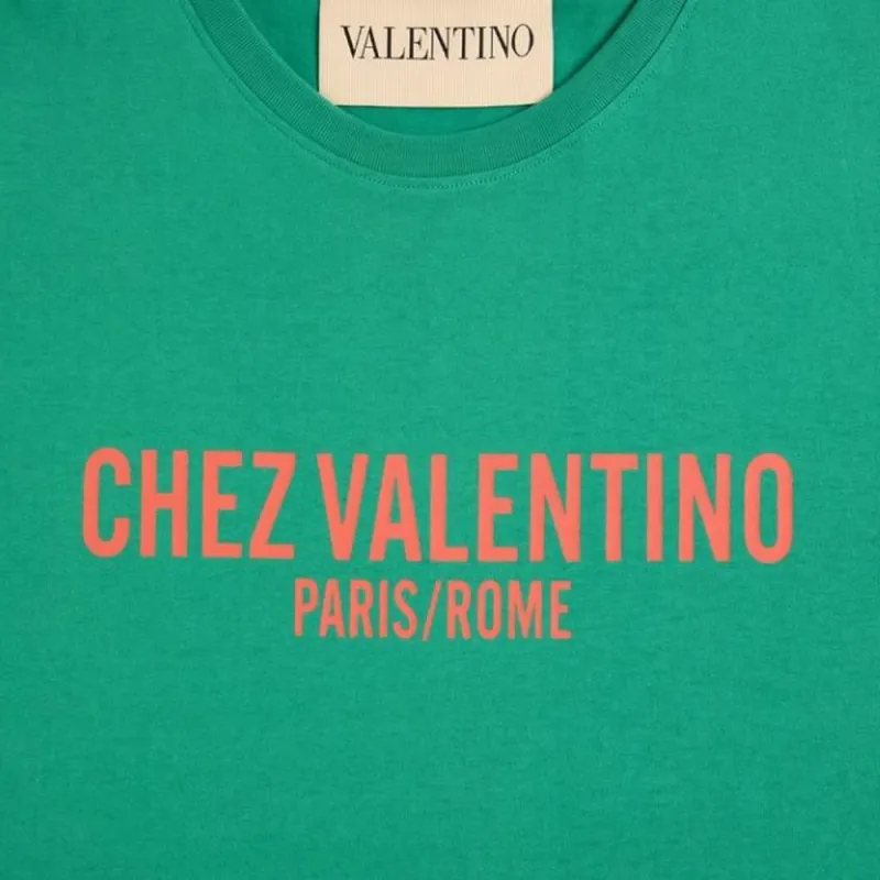 Valentino SS25 T Shirt Men's Green-5