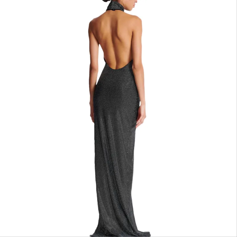 BALMAIN Sleeveless Dress Women's Black-2