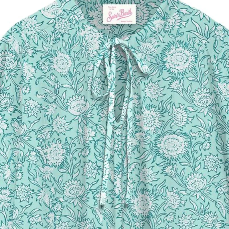 MC2 Saint Barth Harper Voile Paisley Blouse-2