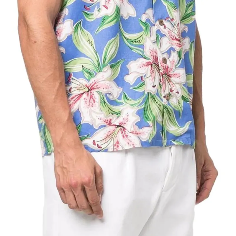 Polo Ralph Lauren SS23 Shirt Men's Blue-4