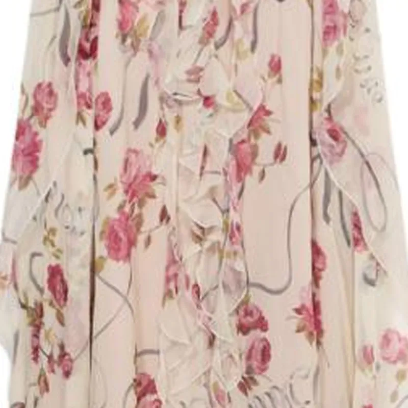 Blumarine Floral print Maxi Dress-5