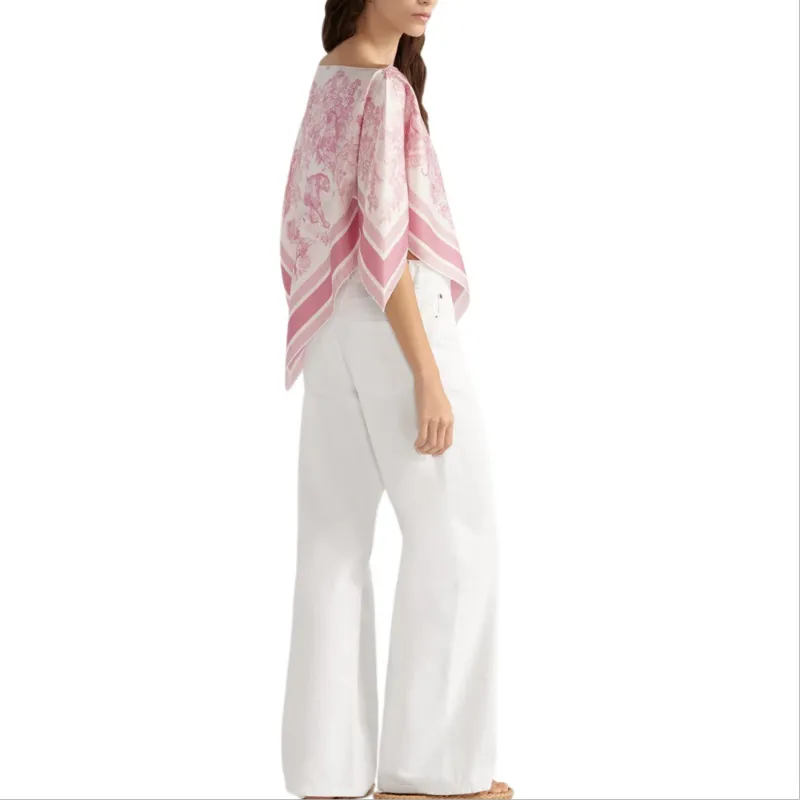 DIOR T Shirts Women's Pink-3